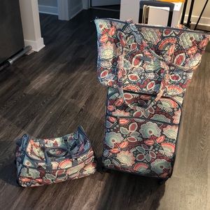 Vera Bradley complete luggage set